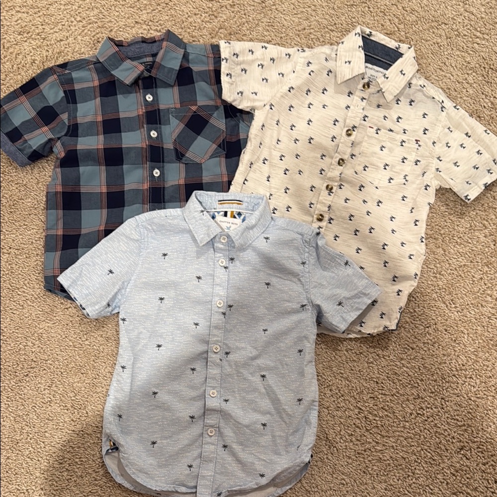 Boys Button Down Shirt Bundle